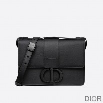 Dior 30 Montaigne Bag Ultramatte Grained Calfskin Black - Christian Dior Outlet