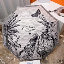 Dior Umbrella Jungle Print In Black - Christian Dior Outlet