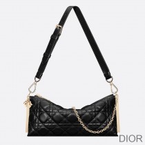 Dior Club Bag Cannage Lambskin Black - Christian Dior Outlet