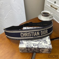 Dior 30 Montaigne CD Belt Canvas Blue/Beige - Christian Dior Outlet