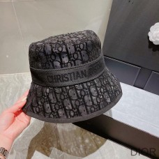 Dior Bucket Hat D - Oblique Mesh Black - Christian Dior Outlet