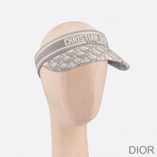 Dior Visor D - Oblique Cotton Grey - Christian Dior Outlet