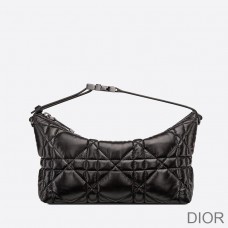 DiorTravel Nomad Pouch Cannage Calfskin Black - Christian Dior Outlet