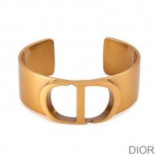 Dior 30 Montaigne Cuff Bracelet Metal Gold - Christian Dior Outlet