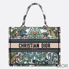 Dior Book Tote Etoile de Voyage Motif Canvas Multicolor - Christian Dior Outlet