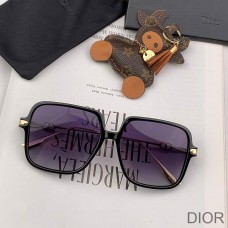 Dior CD2233 Shaded Square Sunglasses In Black - Christian Dior Outlet