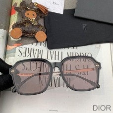 Dior CD8210 Shaded Square Sunglasses In Black - Christian Dior Outlet