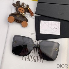 Dior CD8395 Square Sunglasses In Black - Christian Dior Outlet