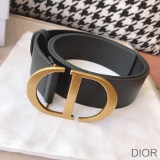 Dior CD Belt Leather Black - Christian Dior Outlet
