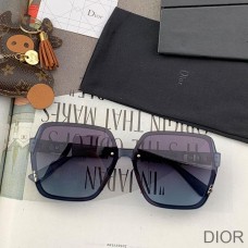 Dior D2122 Square Sunglasses In Blue - Christian Dior Outlet