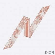 Dior Mitzah Twill Toile de Jouy Silk Cherry - Christian Dior Outlet