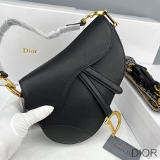 Dior Saddle Bag Smooth Calfskin Black - Christian Dior Outlet