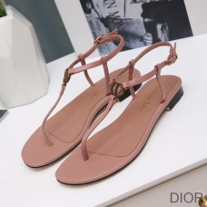 Dior Signature Sandals Women Lambskin Pink - Christian Dior Outlet