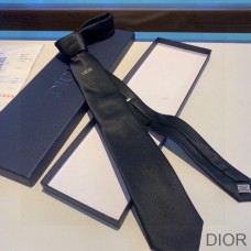 Dior Tie DIOR Icon Silk Black - Christian Dior Outlet