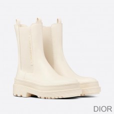 Dior Trial Ankle Boots Women Calfskin White - Christian Dior Outlet