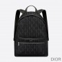 Dior Rider Backpack CD Diamond Motif Canvas Black - Christian Dior Outlet