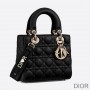 Lady Dior My ABCDior Bag Cannage Lambskin Black - Christian Dior Outlet